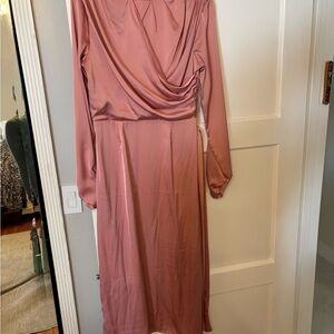 Alexia Admor Mauve Long Sleeve Dress